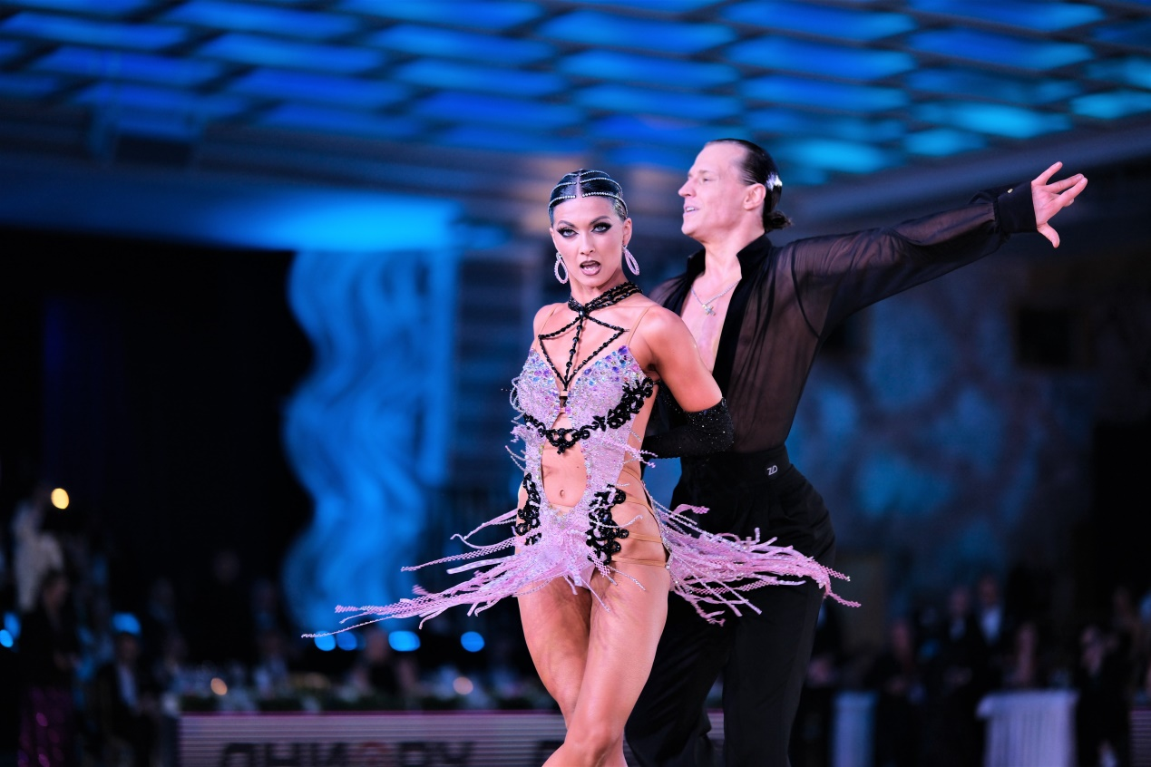 第七屆“克里姆林宮杯”國標(biāo)舞錦標(biāo)賽現(xiàn)場。于子恒攝