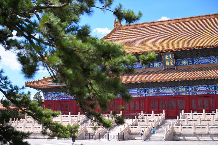 2023年7月8日拍攝的太廟享殿（也稱前殿）。